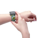 Nature Victoria Petunias Apple Watch Band - images on me