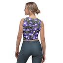 Nature: Irish Noble's Castle Lobelias Crop Top