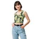 Nature: Victoria Island Petunias Crop Top
