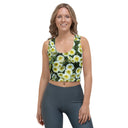 Nature: Victoria Island Petunias Crop Top