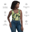 Nature: Victoria Island Petunias Crop Top