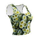 Nature: Victoria Island Petunias Crop Top