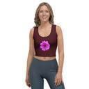 Nature: Victoria Island Dahlia Crop Top
