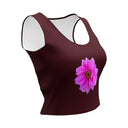 Nature: Victoria Island Dahlia Crop Top