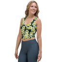 Nature: Victoria Island Petunias Crop Top