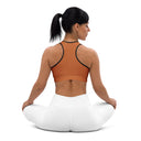 Holidays: Halloween Lit Jack Padded Sports Bra - Tenne - Images On Me