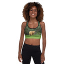 God's Creatures: Highland Cattle Padded Sports Bra