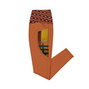 Holidays: Halloween Clergy Apparition Leggings Crossover Waist with Pockets - Images On Me