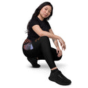 Holidays: Halloween Lady Apparition Leggings Crossover Waist with Pockets - Images On Me
