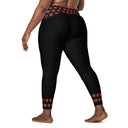 Holidays: Halloween Lit Jack Leggings Straight Waist with Pockets - Images On Me