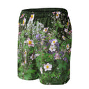 Nature: Historic Scottish Highland Castle Garden Flowers Unisex Mesh Shorts