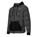 Vibe: Victoria Island Veiled Dahlia Zip Hoodie - Images On Me