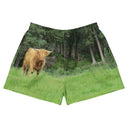 God's Creatures: Highland Cattle Unisex Athletic Shorts