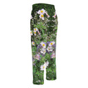 Pants – Historic Scottish Highland Castle Garden Flowers (Unisex Wide-leg Joggers)