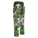 Pants – Historic Scottish Highland Castle Garden Flowers (Unisex Wide-leg Joggers)