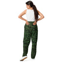 Pants – Historic Scottish Highland Castle Hedge (Unisex Wide-leg Joggers)