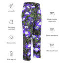 Pants – Irish Noble's Castle Lobelias (Unisex Wide-leg Joggers)