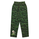 Pants – Historic Scottish Highland Castle Garden Hedge and Flowers (Unisex Wide-leg Joggers)