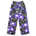 Nature: Irish Noble's Castle Lobelias Unisex Wide-leg Pants