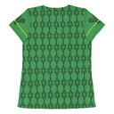 Sports Talk: Wanna Play Tennis Rackets Athletic Tee for Women (black rackets)