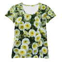 Nature: Victoria Island Petunias Athletic Tee for Women