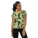Nature: Victoria Island Petunias Athletic Tee for Women