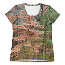 Explore: Autumn in Georgia Trees Athletic Tee for Women