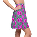 Nature Victoria Island Dahlia Flowy Skirt - mineral - images on me