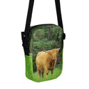 bag - crossbody (casual)-God's Creatures: Highland Cattle Crossbody Small Bag-2-images on me