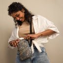 bag - crossbody (casual)-Vibe: Cliffs of Moher Nature's Pattern Crossbody Small Bag-14-images on me