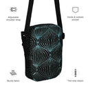 Vibe: Victoria Island Hidden Luxe Pattern Crossbody Small Bag - images on me