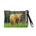 bag - crossbody (sleek)-God's Creatures: Highland Cattle Crossbody Bag-1-images on me