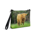 bag - crossbody (sleek)-God's Creatures: Highland Cattle Crossbody Bag-4-images on me