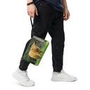 bag - crossbody (sleek)-God's Creatures: Highland Cattle Crossbody Bag-8-images on me
