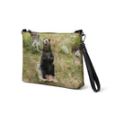 bag - crossbody (sleek)-God's Creatures: North Shore Mountain Bear Crossbody Bag-2-images on me
