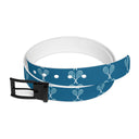 belt-Sports: Tennis Rackets Belt Cut-to-size - Cerulean-4-images on me