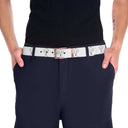 belt-Sports: Tennis Rackets Belt Cut-to-size - White-9-images on me