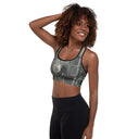 Explore: Montmartre Portal Padded Sports Bra - Black Trim - images on me