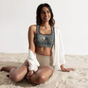 Explore: Montmartre Portal Padded Sports Bra - Black Trim - images on me