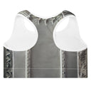 Explore: Montmartre Portal Padded Sports Bra - White Trim - images on me