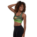 God's Creatures: Highland Cattle Padded Sports Bra - images on me