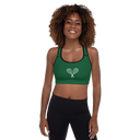 bra - sports-Sports: Tennis Rackets Padded Sports Bra - Black Trim-26-images on me