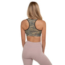 Vibe: Cliffs of Moher Nature's Pattern Padded Sports Bra - images on me