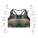 bra - sports-Vibe: Spiritual Incense Padded Sports Bra-2-images on me