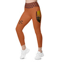Holidays: Halloween Clergy Apparition Leggings Straight Waist with Pockets - Images On Me