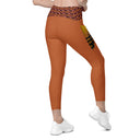 Holidays: Halloween Clergy Apparition Leggings Straight Waist with Pockets - Images On Me