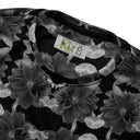 Sweatshirt – Victoria Island Dahlia Monochrome Charm (Unisex Crew Pullover)