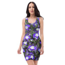 dress - fitted (hugs)-Nature: Irish Noble's Castle Lobelias Fitted Dress-1-images on me