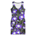 Nature: Irish Noble's Castle Lobelias Fitted Dress - images on me