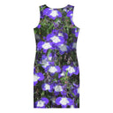 Nature: Irish Noble's Castle Lobelias Fitted Dress - images on me